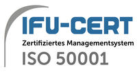 Logo Zertifikat nach ISO 50001